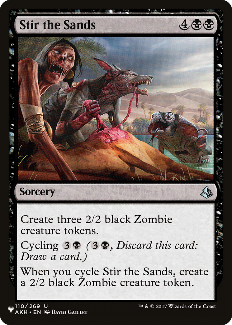 Stir the Sands [The List Reprints] 