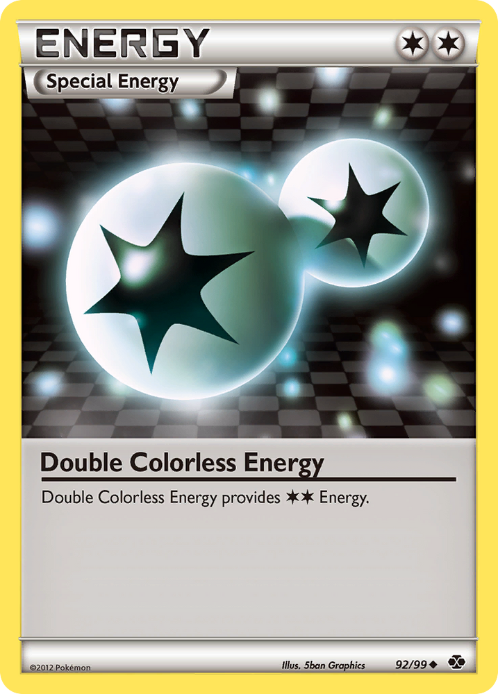 Double Colorless Energy (92/99) [Black &amp; White: Next Destinies] 