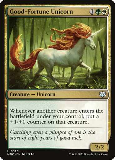 Good-Fortune Unicorn [March of the Machine Commander] 