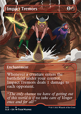 Impact Tremors (Borderless) [Secret Lair Drop Series] 