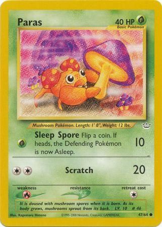 Paras (47/64) [Neo Revelation Unlimited] 