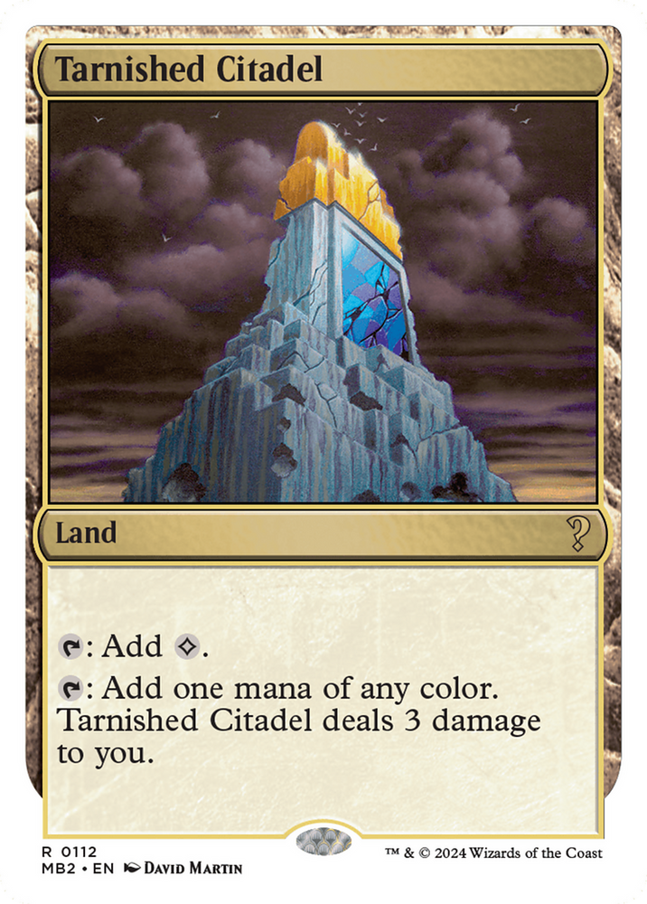 Tarnished Citadel (White Border) [Mystery Booster 2] 