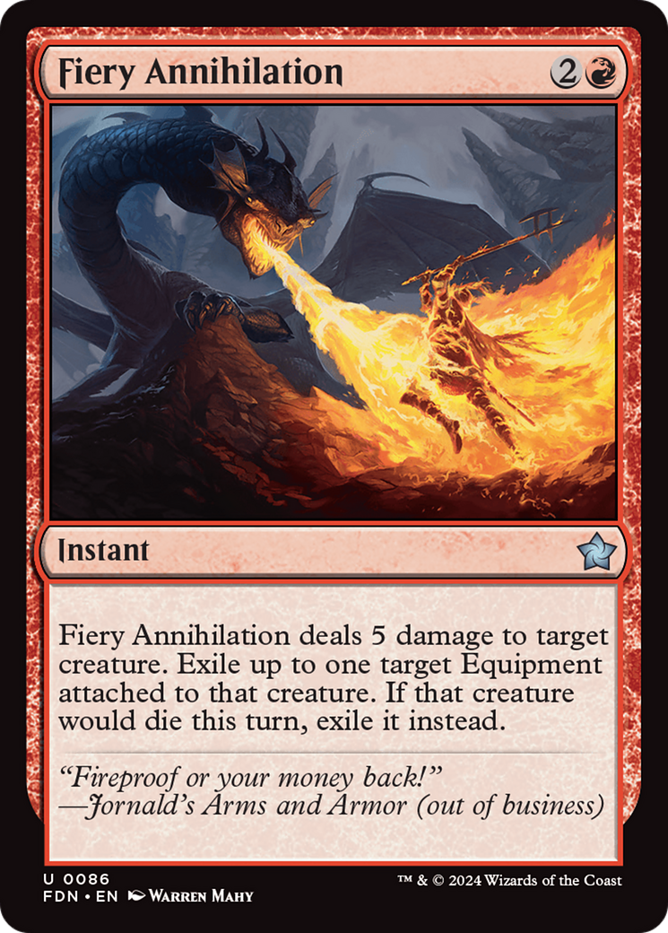 Fiery Annihilation [Foundations] 