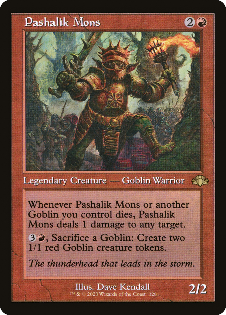 Pashalik Mons (Retro) [Dominaria Remastered] 