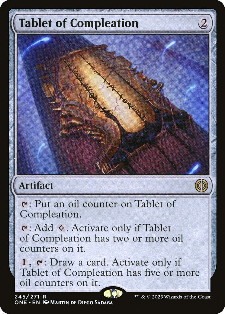 Tablet of Compleation [Phyrexia: All Will Be One] 