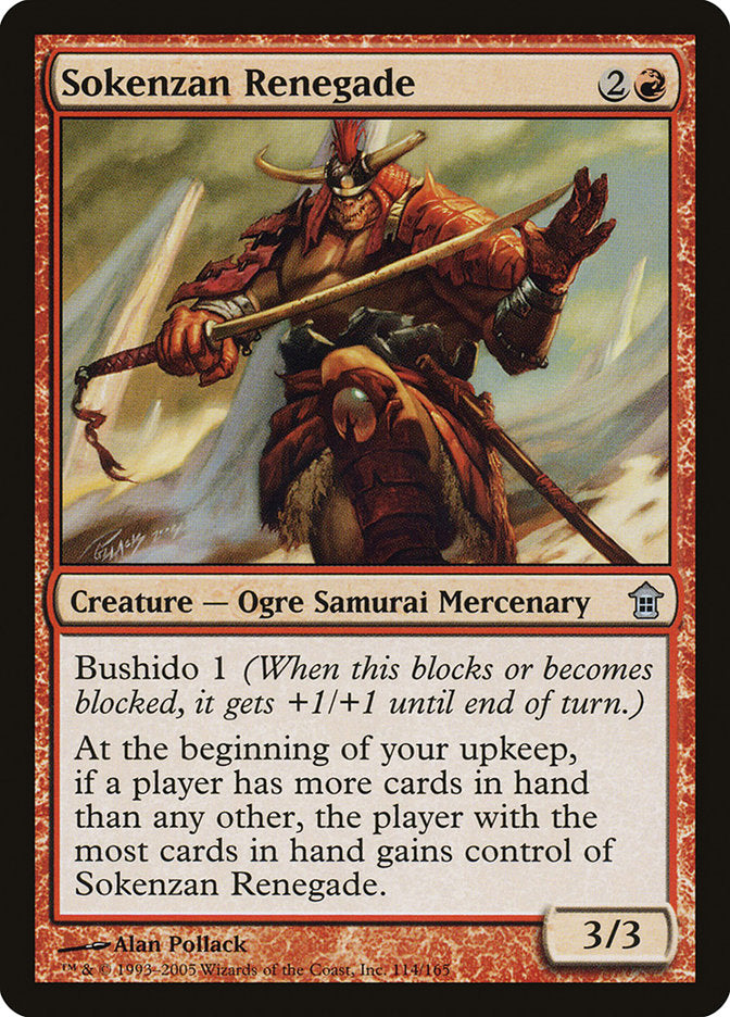 Sokenzan Renegade [Saviors of Kamigawa] 