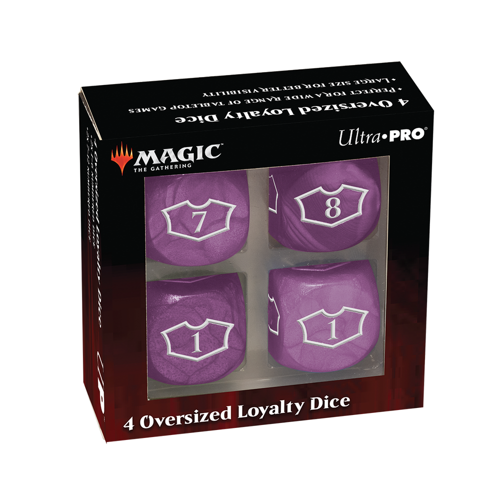 Ultra PRO: Loyalty Dice Set - 22MM Deluxe with 7-12 (Swamp)