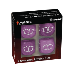 Ultra PRO: Loyalty Dice Set - 22MM Deluxe with 7-12 (Swamp)