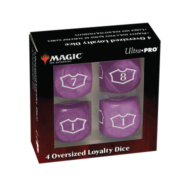 Ultra PRO: Loyalty Dice Set - 22MM Deluxe with 7-12 (Swamp) 