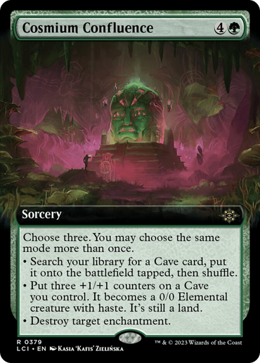 Cosmium Confluence (Extended Art) [The Lost Caverns of Ixalan] 