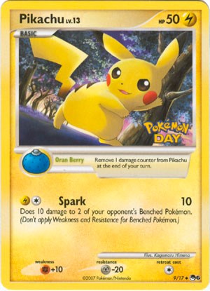 Pikachu (9/17) (Pokemon Day) [POP Series 6] 