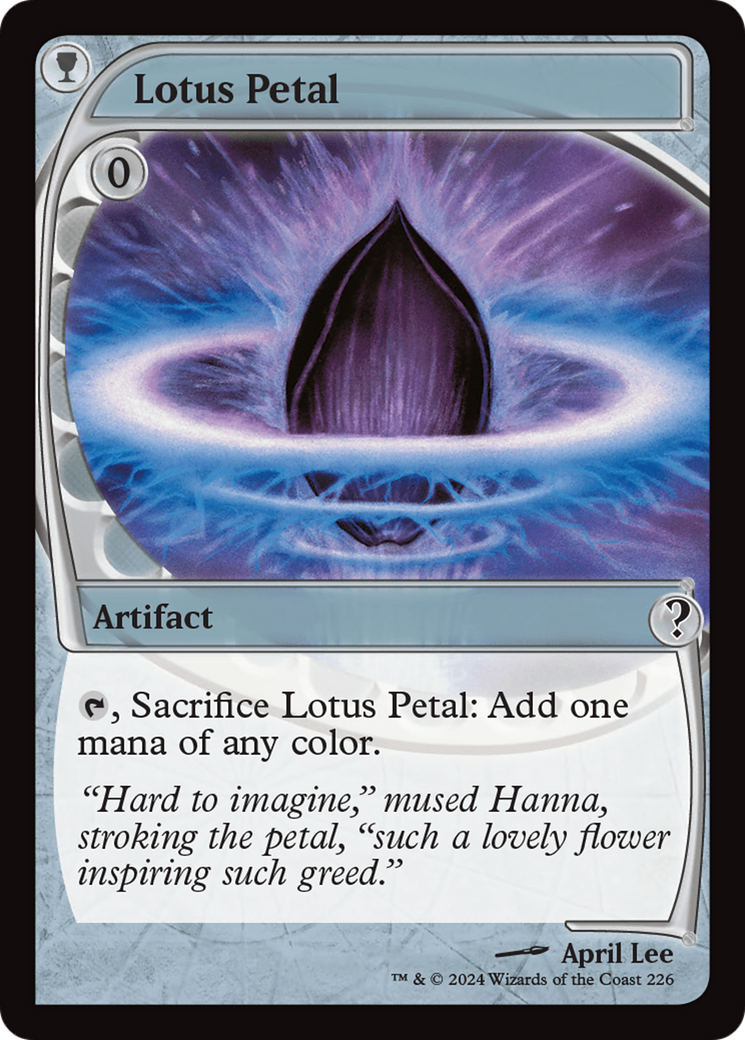 Lotus Petal (Future Sight) [Mystery Booster 2] 