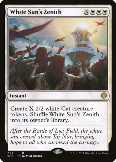 White Sun's Zenith [Starter Commander Decks]