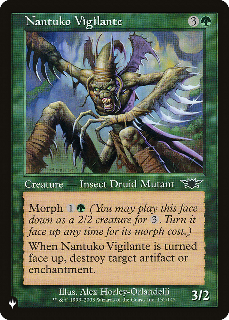 Nantuko Vigilante [The List Reprints] 