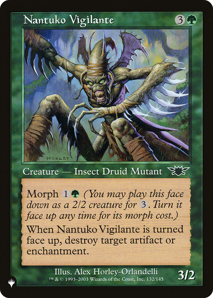 Nantuko Vigilante [The List Reprints] 