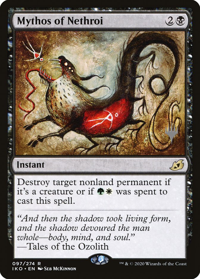 Mythos of Nethroi (Promo Pack) [Ikoria: Lair of Behemoths Promos] 