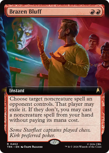 Brazen Bluff (Extended Art) [Star Trek]