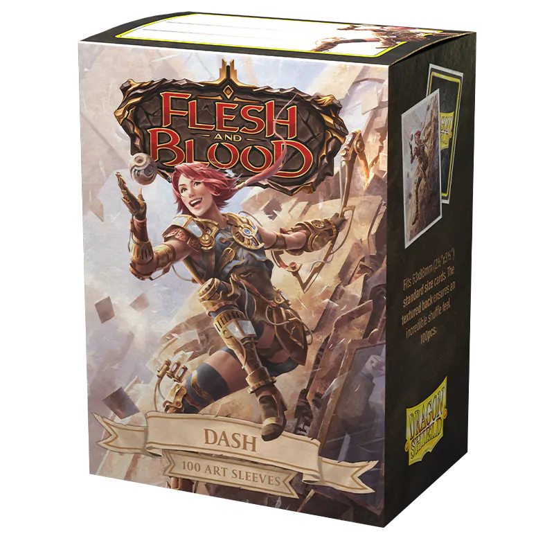 Dragon Shield: Standard 100ct Art Sleeves - Flesh and Blood (Dash, Inventor Extraordinaire) 