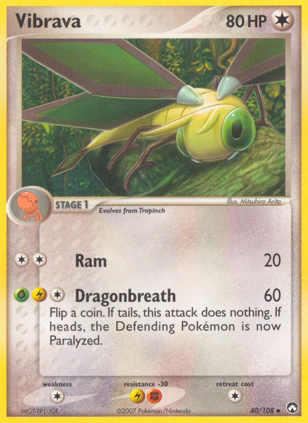 Vibrava (40/108) [EX: Power Keepers] 