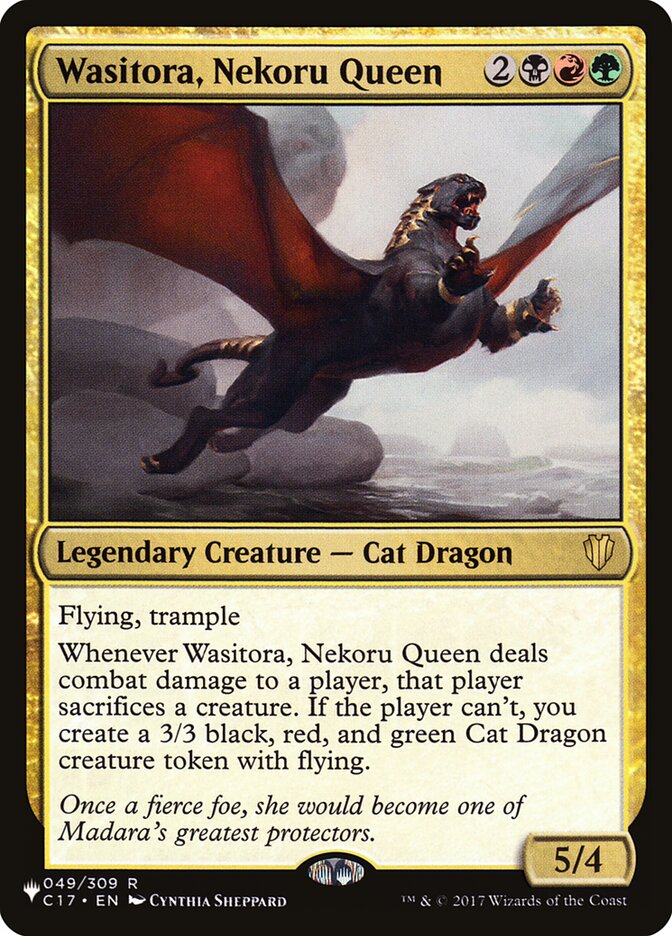 Wasitora, Nekoru Queen [The List] 