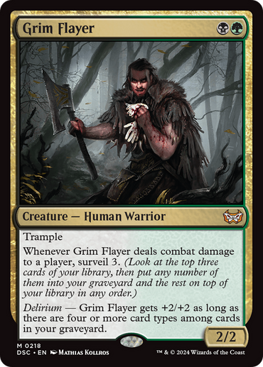 Grim Flayer [Duskmourn: House of Horror Commander] 