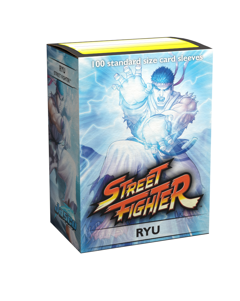 Dragon Shield: Standard 100ct Art Sleeves - Street Fighter Ryu (Classic) 