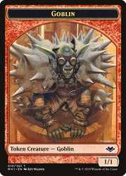 Elemental (009) // Goblin Double-Sided Token [Modern Horizons Tokens] 