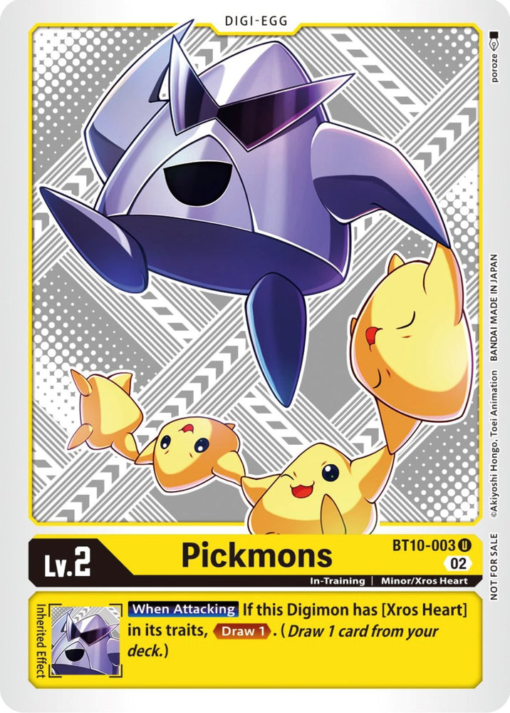 Pickmons [BT10-003] (Winner Pack Dimensional Phase) [Xros Encounter Promos] 