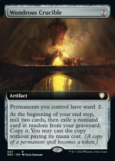 Wondrous Crucible (Extended Art) [The Brothers' War Commander] 