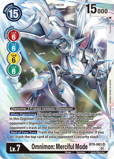 Omnimon: Merciful Mode [BT9-083] [X Record] 
