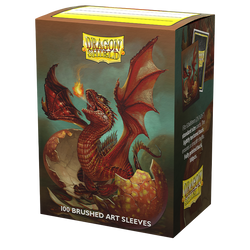 Dragon Shield: Standard 100ct Brushed Art Sleeves - Sparky 