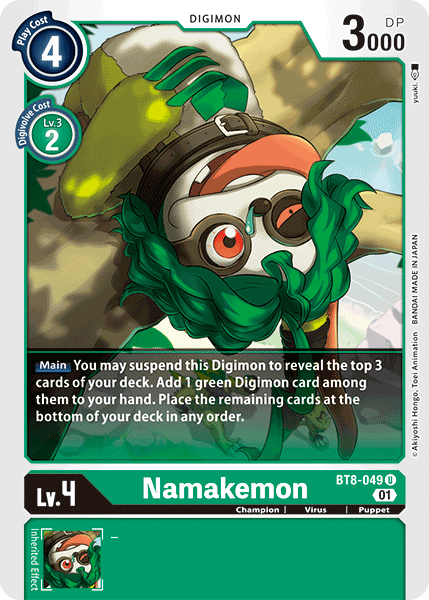 Namakemon [BT8-049] [New Awakening]