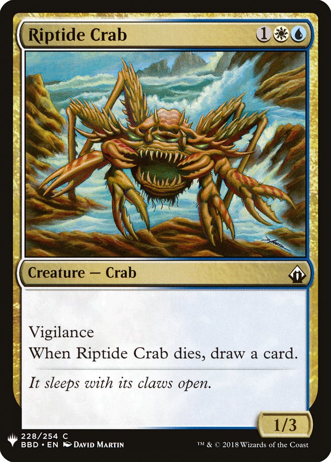 Riptide Crab [Mystery Booster] 