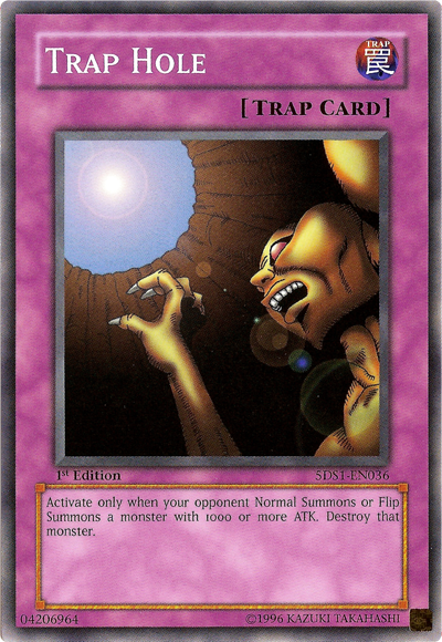 Trap Hole [5DS1-EN036] Common 