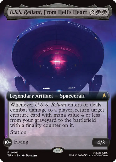 U.S.S. Reliant, From Hell's Heart (Extended Art) [Star Trek]