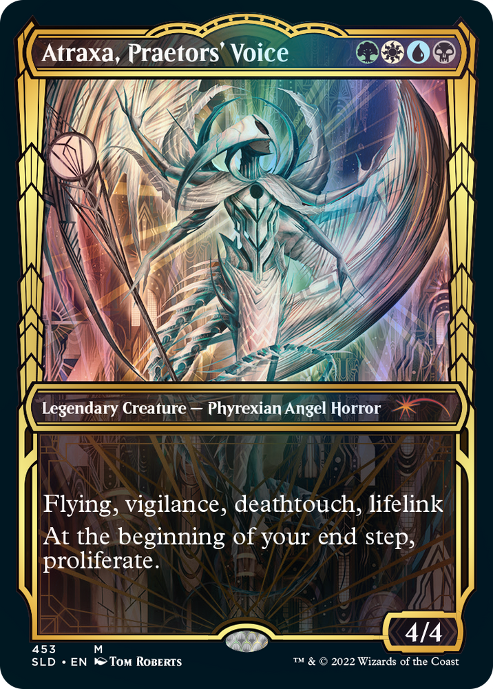 Atraxa, Praetors' Voice (Showcase Gilded Foil) [Secret Lair Drop Series] 