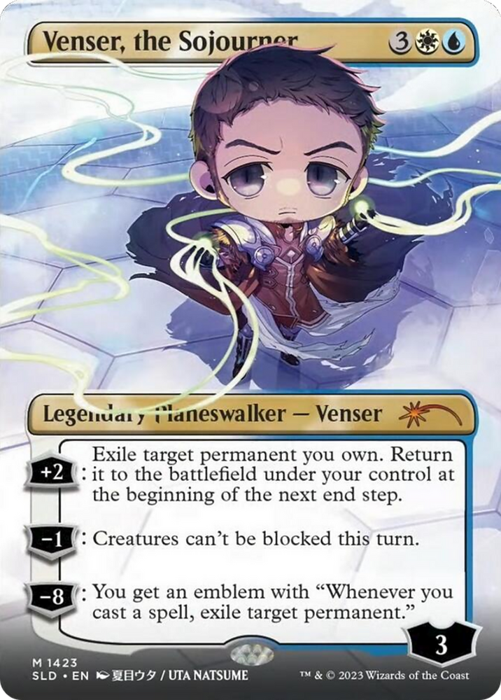 Venser, the Sojourner (Rainbow Foil) [Secret Lair Drop Series] 