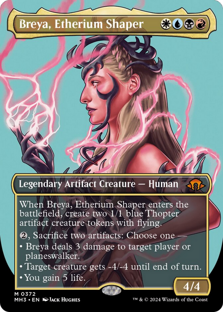 Breya, Etherium Shaper (Borderless) [Modern Horizons 3] 