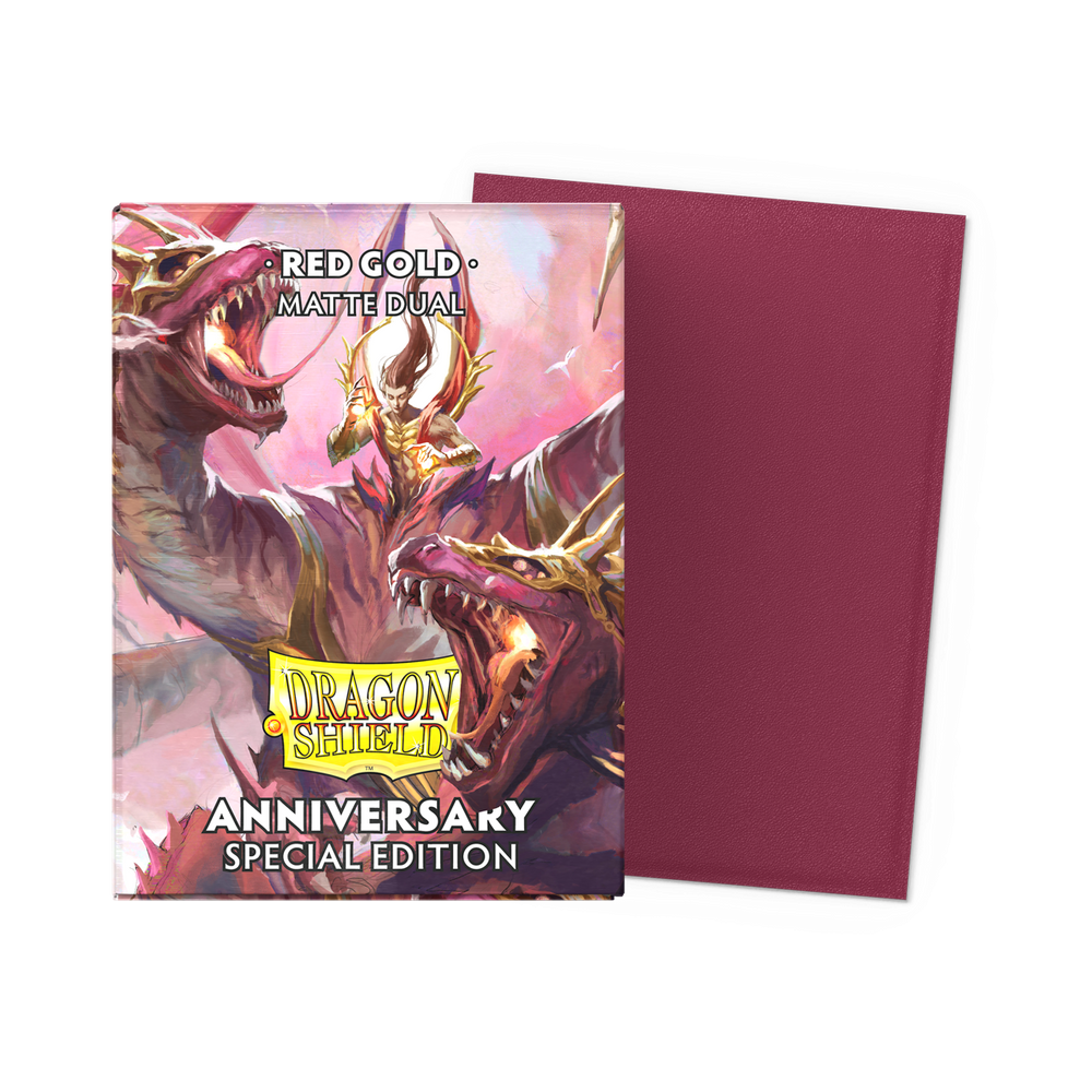 Dragon Shield: Standard 100ct Special Edition - Red Gold 