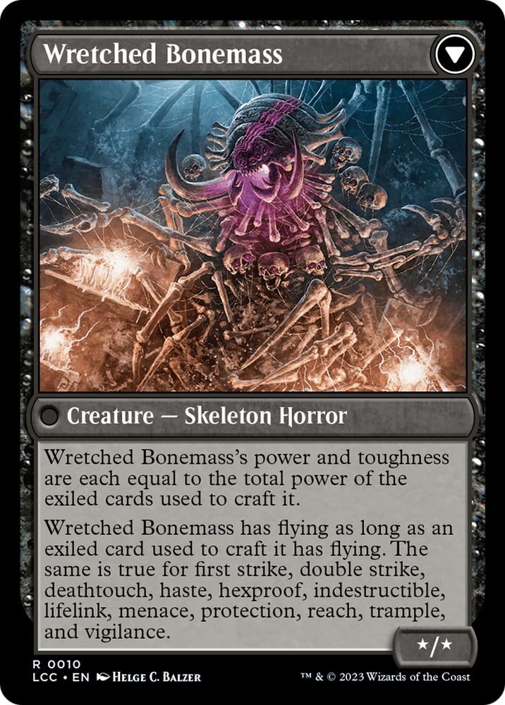 Altar of the Wretched // Wretched Bonemass [The Lost Caverns of Ixalan Commander] 