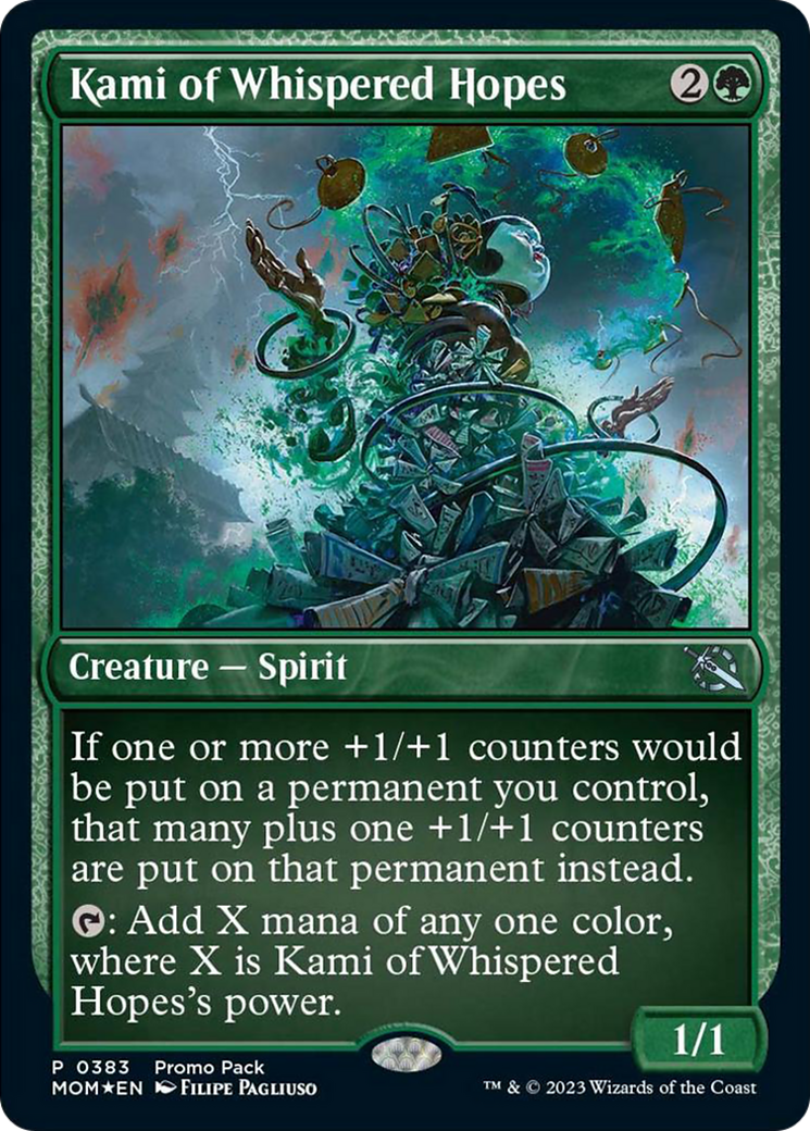 Kami of Whispered Hopes (Promo Pack) [March of the Machine Promos] 