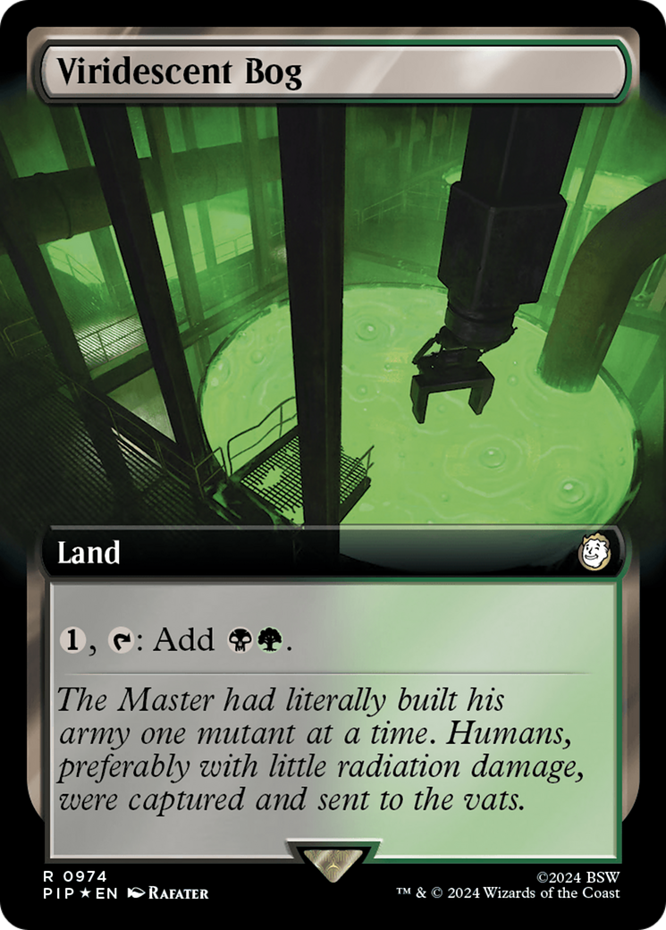 Viridescent Bog (Extended Art) (Surge Foil) [Fallout] 