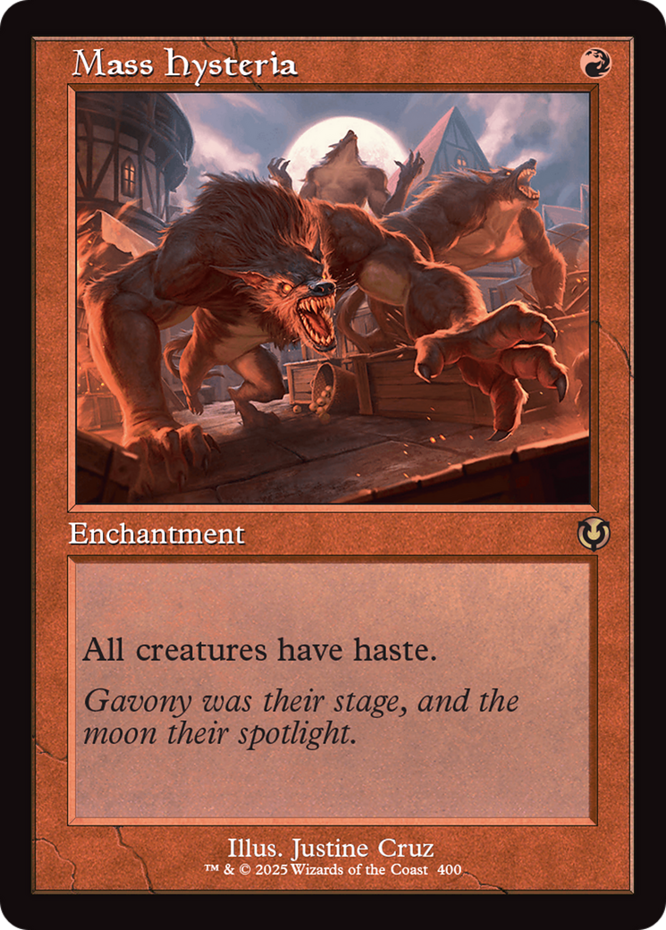 Mass Hysteria (Retro Frame) [Innistrad Remastered] 