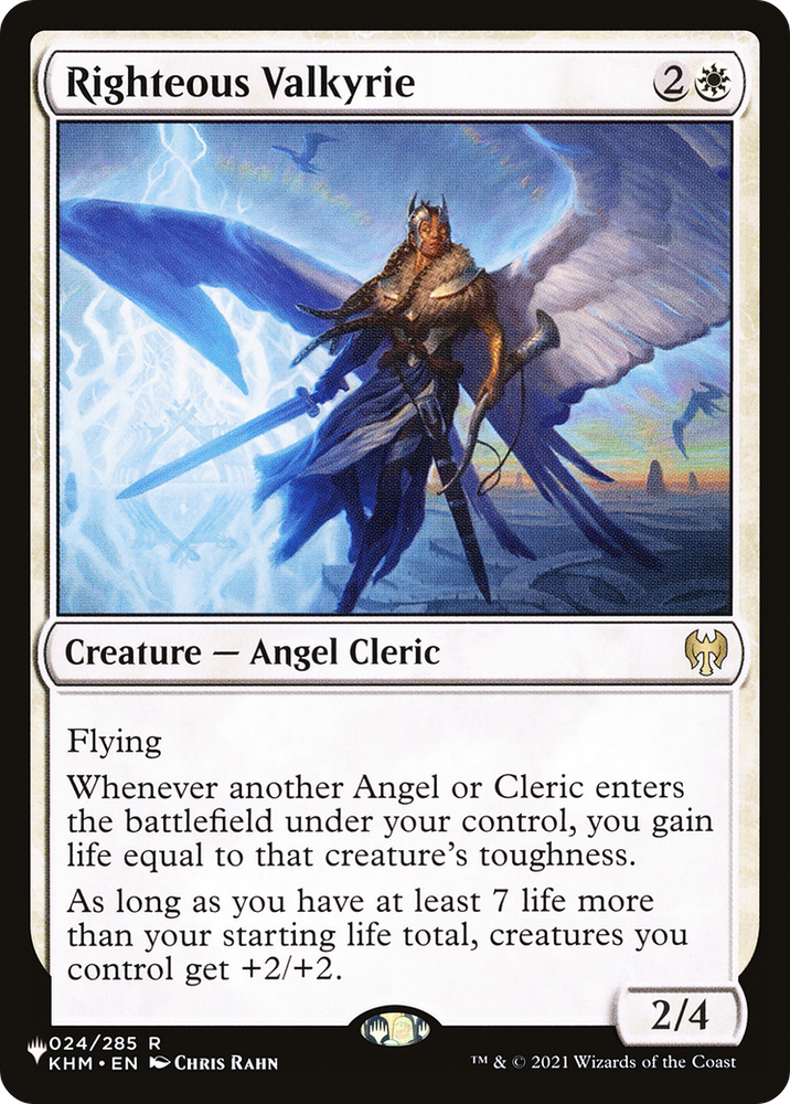 Righteous Valkyrie [Secret Lair: Angels] 