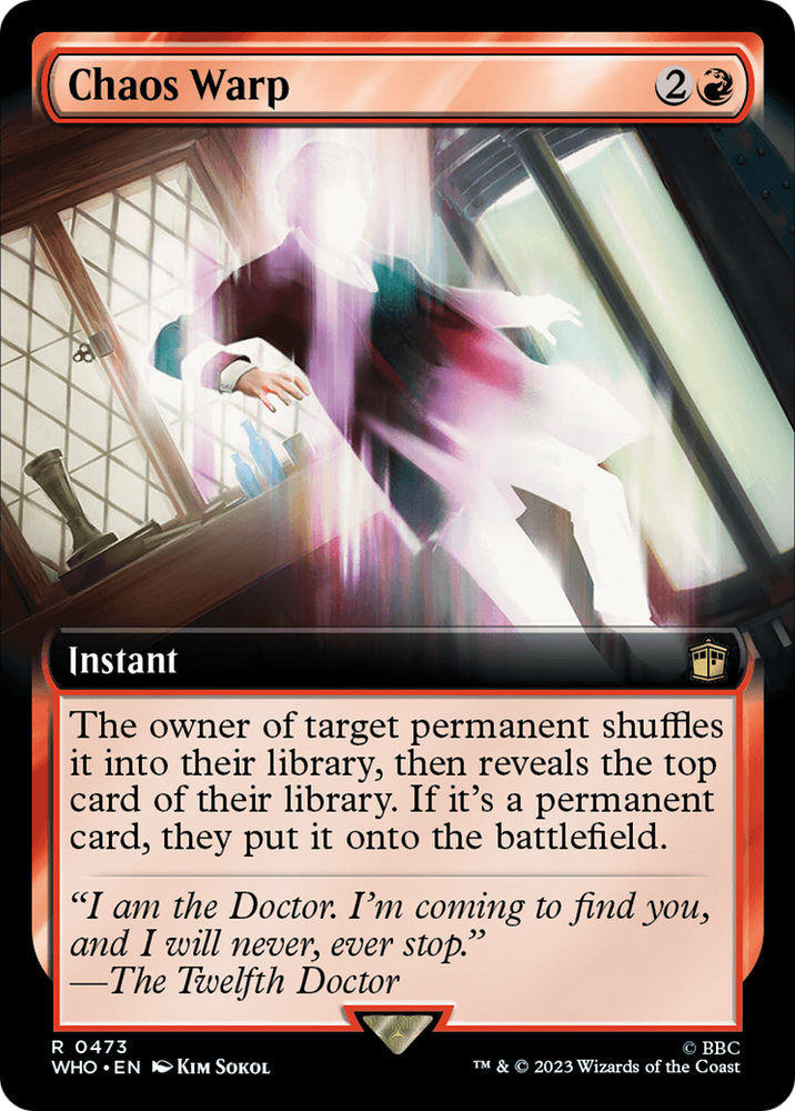 Chaos Warp (Extended Art) [Doctor Who] 