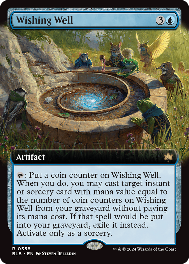 Wishing Well (Extended Art) [Bloomburrow] 