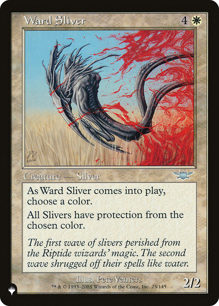 Ward Sliver [The List Reprints] 