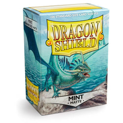 Dragon Shield: Standard 100ct Sleeves - Mint (Matte) 