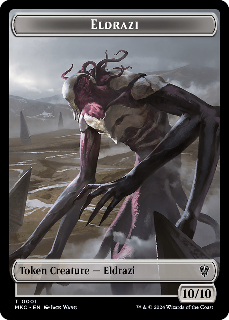 Eldrazi // Tiny Double-Sided Token [Murders at Karlov Manor Commander Tokens] 