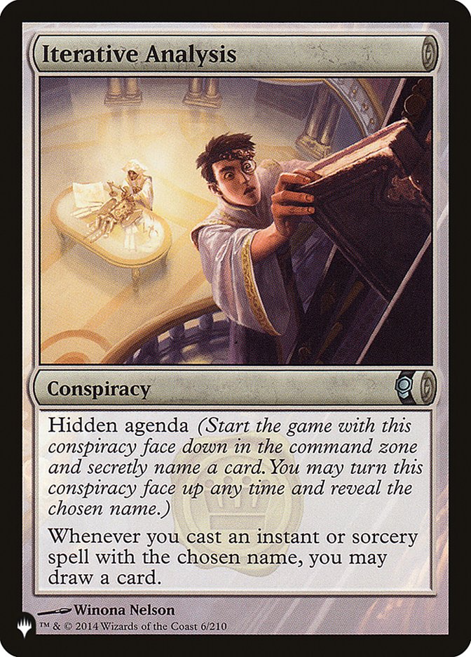 Iterative Analysis [The List] 